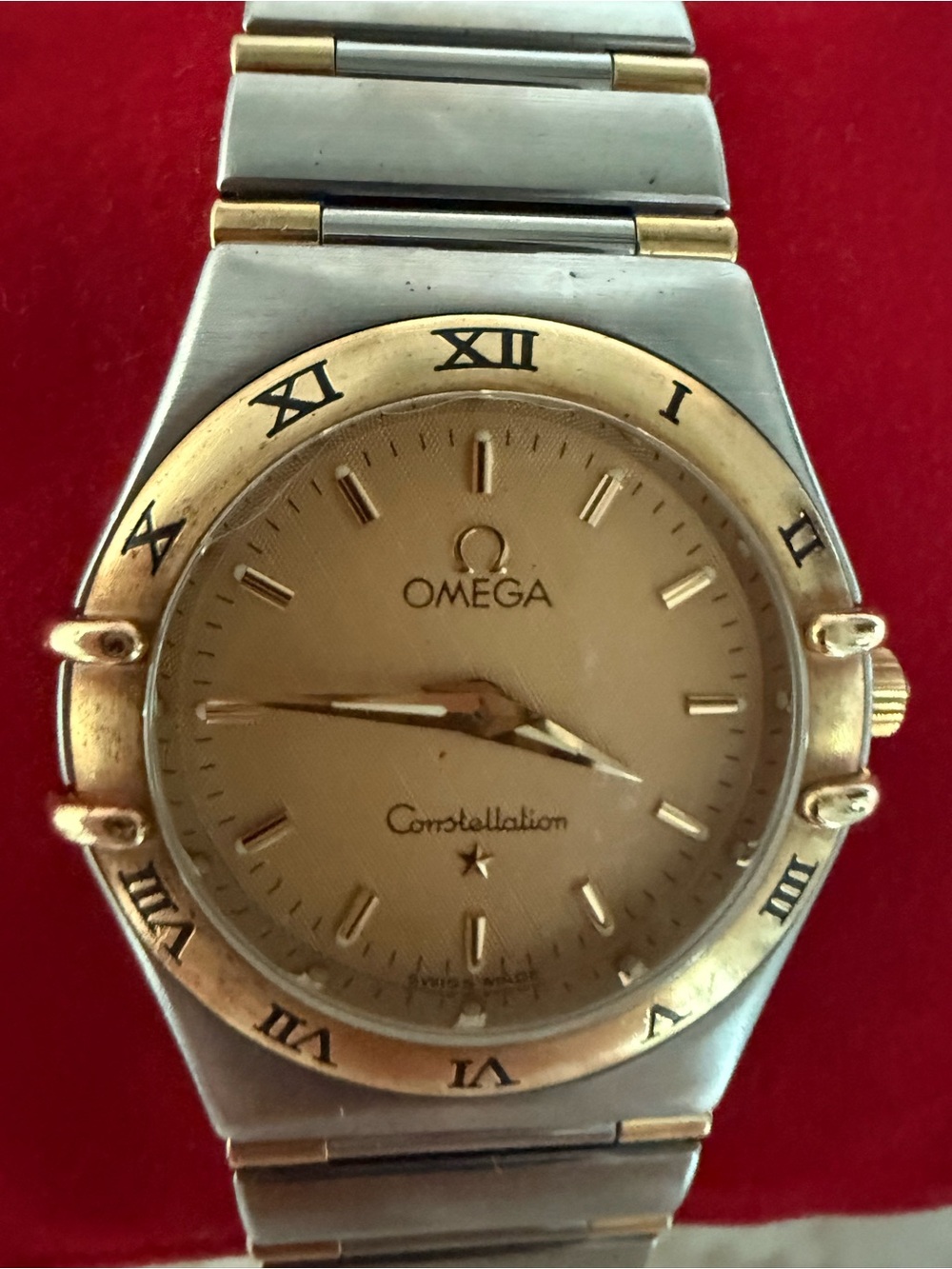 OMEGA Constellation quartz, two-tone Constellation